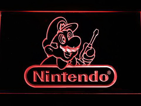 Nintendo Mario LED Neon Sign